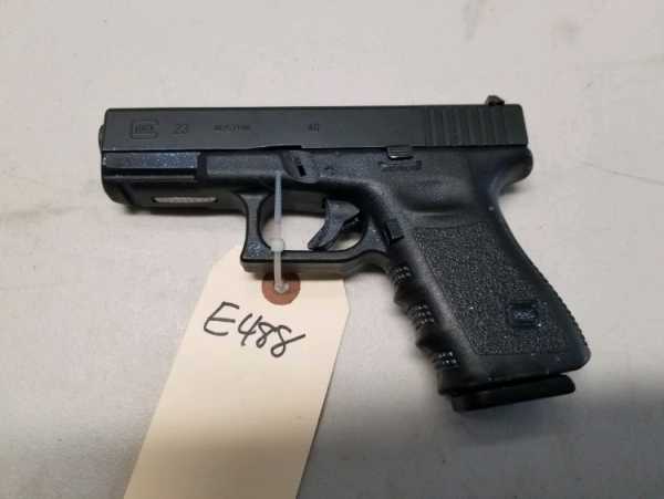 Glock Model 23-Police Seizure-W/Mag-As Is .40 S&amp;W