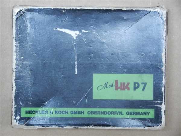 Heckler &amp; Koch P7 9mm Luger (9x19 Para)