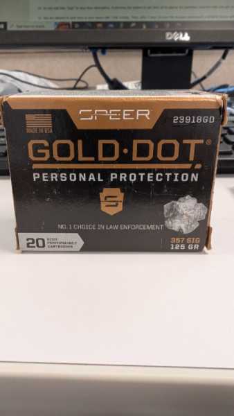 Gold-Dot Personal Protection 20 Rds bullets