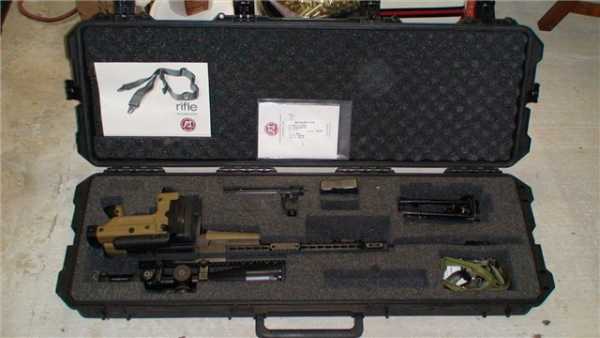 Accuracy International AX &amp; Schmidt &amp; Bender Scope