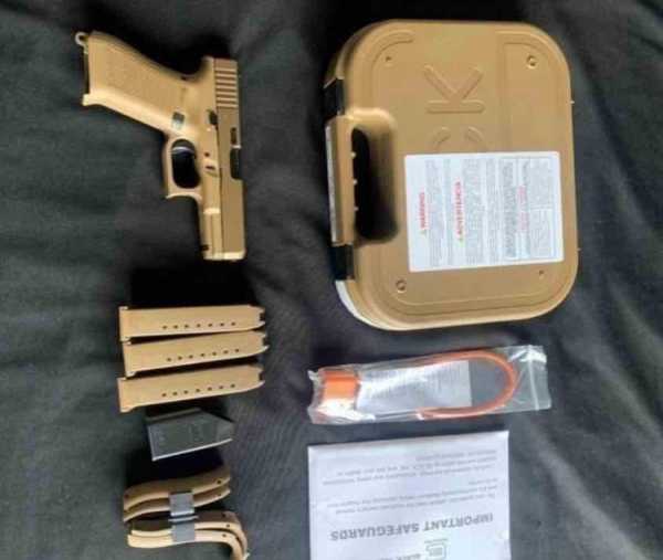 Glock 19x Gen 5 9mm Luger 