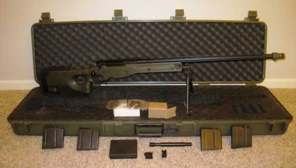 Accuracy International 338 Lapua Magnum AWSM